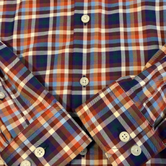 Hickey Freeman Colorful Men's Shirt - Picture 3 of 5